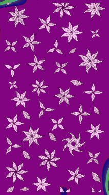 Güzel kumaş deseni. Raster suluboya çiçek deseni, narin çiçekler, mor çiçekler, tebrik kartı şablonu..