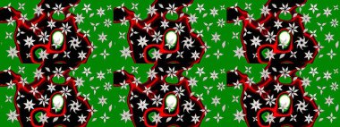 Parlak renkli çiçekli ve yeşil yapraklı harika bir çiçek deseni. Halk tarzı. Modern çiçek arkaplanı. Moda baskıları için zarif bir şablon.