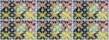 Süslü dantel iz sürücü. Çiçekli süslemeli, pürüzsüz bir desen. Duvar kâğıdı için altın süslü bir illüstrasyon. Gri renkli geleneksel Arapça dekor. Doğu tarzında vintage tasarım ögesi.