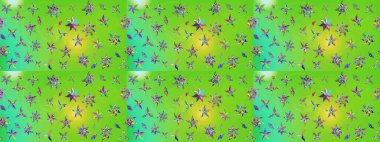 Modaya uygun kumaş deseni. Raster illüstrasyonu. Küçük çiçekteki sevimli çiçek deseni. Tony 'nin kumaş desenini çiz.