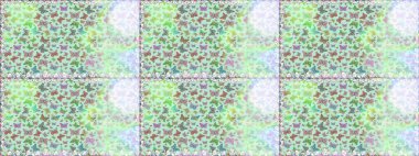 Elle çizilmiş illüstrasyon. Raster renkli sonsuz doku. Bahar ve yaz tasarımı için renkli bir arkaplan. Kelebeklerle kusursuz desen.