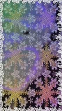 2019 Noel 'i, kar tanesi, yeni yıl. Gri renklerde ve altın elementlerle klasik, pürüzsüz desen.