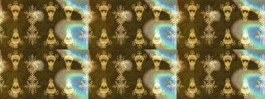 Çiçekli bahar çiçekleri. Küçük çiçekte güzel bir desen. Robot resim. Moda baskıları için zarif bir şablon. Küçük renkli çiçekler. Motley illüstrasyonu.