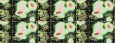 Çiçek deseni. Düz Çiçek Elementleri Tasarımı. Raster illüstrasyonu. Kusursuz Chichi kumaş deseni. Renkli Bahar Teması Kusursuz Arkaplan.