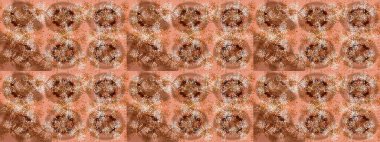 Renkli elementlerle Raster ilginç desen.