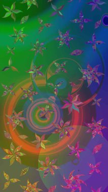 Küçük bir çiçekte eskiz deseni. Hoş bir çiçek geçmişi var. Güzel kumaş deseni. Raster illüstrasyonu.