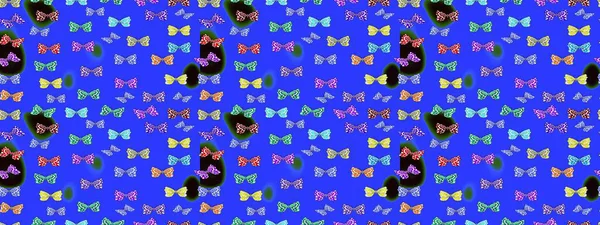 Raster Kelebekleri deseni. Soyut eskiz arka planı. Mavi ve nötr renklerde resimler tropikal kelebekleri de beraberinde getirir. Duvar kağıtları, web sayfası arkaplanları, yüzey dokuları, tekstil için mükemmel..