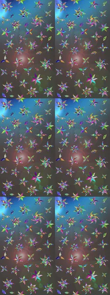 Botanik çizim kalıbı. Raster deseni. Organik elementler. Suluboya etkisi.