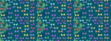 Renkli kelebekler. Çizim kalıbı. Web sayfası geçmişleri, duvar kağıtları, tekstil ve yüzey dokuları için mükemmel. Raster illüstrasyonu.