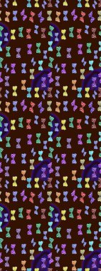 Clipart kahverengi ve mavi kelebek Magic Cartoon hakkında. Albüm için resim. Kart ve Fotoğraf Çocukları Albümleri Üzerine Bebekler Kitabı ve Dijital Baskı. Robot resim. Raster illüstrasyonu.