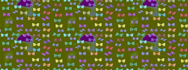 Yumuşak yeşil ve nötr arkaplanda izole edilmiş şirin yaban sinekleri. Sanat retro seramik seramik tasarım tarzında serbest ve doğrusal el çizimi logo. Yeşil ve nötr renkleri kapat.