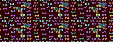 Kahverengi ve nötr arka planda uçan güzel kelebek. Doğadaki güzellik. Kumaş, tekstil, baskı ve davetiye örnekleri. Çizim kalıbı. Raster..