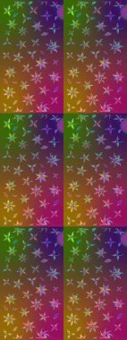 Raster. Kumaş, tekstil, duvar kağıdı baskısı için. Eski usul. Tomurcukları çiçek olan sevimli bir çiçek deseni. Raster illüstrasyonu. Taslak arkaplan.