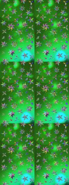 Çiçek arkaplanlı soyut zarafet eskiz deseni. Raster Güzel kumaş deseni.