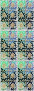 Tekrarlayan elementlerle kusursuz soyut arkaplan. Tarafsız, gri ve altın desenli. Zarif raster klasik desen.