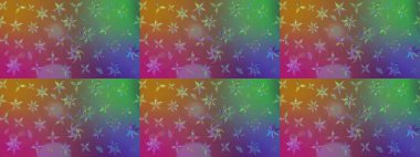 Halk tarzı. Parlak renkli çiçekleri ve kahverengi ve mor renkli yaprakları olan harika bir çiçek deseni. Modern çiçek arkaplanı. Moda baskıları için zarif bir şablon.