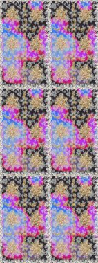 Çiçek deseni. Gri ve nötr renklerde altın elementler. Şık bir grafik desen. Duvar kâğıdı barok, İspanyol kumaşı. Kusursuz raster arkaplanı.