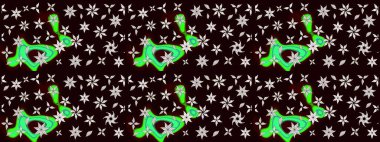 Çiçekli el çizimi çizimi deseni. Modern gelişim siyah ve nötr raster arka plan duvar kâğıdı resimleme klasik çizgili iz sürme desenli çiçekler, çiçekli süsler.