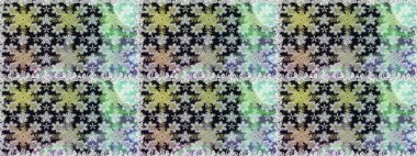 Raster altın pürüzsüz desen. Gri ve nötr renklerde kusursuz desen. Doğu tarzı arabesk tarzında altın elementler. Kusursuz altın desenli bukleler..