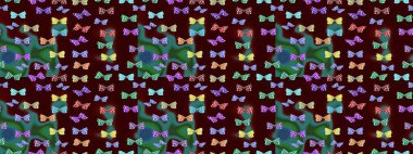 Kelebekli çizim şekli. Erkekler, kızlar, elbiseler, duvar kağıtları için soyut çizim kalıbı. Çizim, karalama, karalama. Sonsuz. Raster illüstrasyonu.