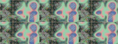 Çiçeksiz desenli arka plan, darbeler, sıçramalar, yaz çiçekleri. Raster illüstrasyonu. Tarafsız renklerde çiçekler.