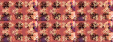 Kar tanesi süsleme deseni. Renkli arka planda izole edilmiş kar tanelerinin düz tasarımı. Raster illüstrasyonu. Kar taneleri arka planda. Kar taneleri deseni.