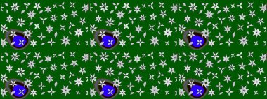 Renkli Yaz Temalı eskiz kalıbı. Düz Çiçek Elementleri Tasarımı. Yeşil ve nötr renklerde çiçekler. Raster illüstrasyonunda çiçek deseni çizimi.