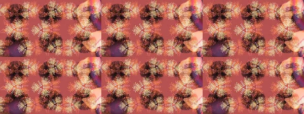 Kar tanesi süsleme deseni. Renkli arka planda izole edilmiş kar tanelerinin düz tasarımı. Raster illüstrasyonu. Kar taneleri arka planda. Kar taneleri deseni.