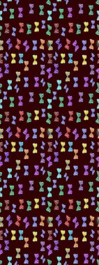 Kitap sayfaları için çiçek ormanlarında uçan güzel kelebekler. Kahverengi ve nötr renkli resimler. Fantezi güzel illüstrasyon. Renk çizimi kalıbı. Raster illüstrasyonu.