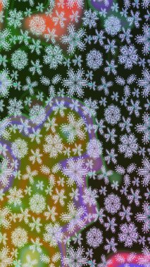 Gri renkli çiçekler. Düz Çiçek Elementleri Tasarımı. Raster Illustrasyon 'daki Çiçek Deseni' nin son moda çizimi. Renkli Yaz Teması çizim şablonu.