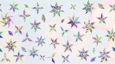 Yumuşak fayans. Raster 'ın taze dokusu. Yumuşak pamuk tasarımı. Klasik çiçek desenli. Paketleme, tekstil, duvar kağıdı için çiçek arkaplanı.