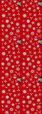 Desen, çizim, çiçek sınırı. Kıvırcık, parlak örgü. Eski moda arka plan. Raster illüstrasyonu. Çiçek çelengi. Güzel, pürüzsüz kumaş, tuval..