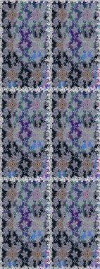 Çiçekler suluboya seamless modeli. Raster şık kumaş deseni.