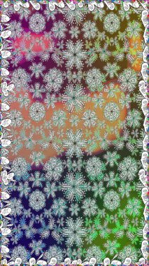 Çiçek arkaplan. Çiçek duvar kâğıdı. Raster illüstrasyonu. Renkli, pürüzsüz desen. Gri renkli şirin tekstil.