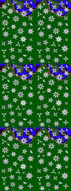 Moda baskıları için zarif bir şablon. Robot resim. Çiçekli yaz çiçekleri. Küçük renkli çiçekler. Motley illüstrasyonu. Küçük çiçekte şirin desenler.