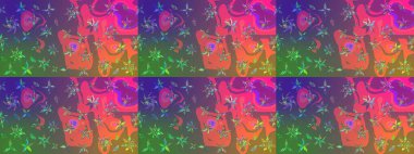 Tekstil veya kitap kapakları, imalat, duvar kağıtları, baskı, hediye paketi ve yapıştırma kitabı için çiçek eskizi geçmişi. Raster illüstrasyonu. Küçük ölçekli çiçeklerdeki basit sevimli desen.