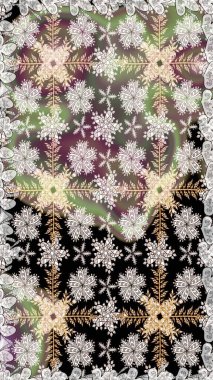 Bahar Tema Dikişsiz desen arka plan rengi. Düz çiçek öğeleri tasarım. Çiçek deseni. Raster sorunsuz güzel kumaş deseni.