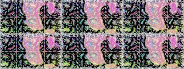 Şekillendirilmiş çiçeklerle kusursuz desen. Çiçek deseni duvar kağıdı, desen dolguları ve web sayfası arka planı için kullanılabilir. Süslü zentangılsız desen, soyut çiçeklerle süslenmiş..