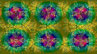 Raster illüstrasyonu. Kar taneli desen. Raster Noel soyut renkli arkaplan ve düşen kar tanesi..