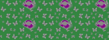 Kelebek deseni. Duvar kağıtları, giysiler, erkekler ve kızlar için soyut çizim kalıbı. Karala, karala, karala. Raster..