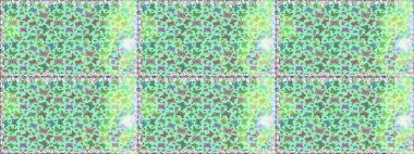 Klasik tarzda hem de. Doğa kelebeğinin yüksek kalitesi. Raster illüstrasyonu. Su rengi filtre efektiyle mavi ve yeşil üzerine resimler.