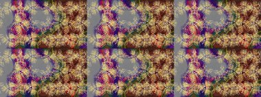 Renkli elementlerle Raster ilginç desen.