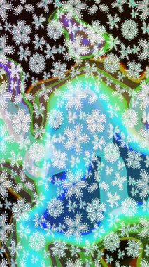 Mavi renkli çiçekler. Renkli Bahar Teması eskiz kalıbı. Düz Çiçek Elementleri Tasarımı. Sevimli çiçek raster deseni.