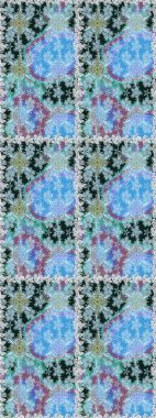 Küçük çiçekte güzel bir çiçek deseni var. Raster deseni. Çiçekli, suluboya desenli kusursuz çiçek deseni.