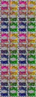 Tarafsız renklerde çiçekler. Hediye ambalaj kağıdı, tebrik kartları, posterler ve pankart tasarımı. Raster düz çiçekleri pürüzsüz desen.