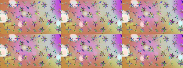 Klasik çiçek desenli. Paketleme, tekstil, duvar kâğıdı için çiçek eskizi. Yumuşak fayans. Raster 'ın taze dokusu. Yumuşak pamuk tasarımı.