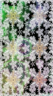 Gri renkli etnik çiçeklerle kusursuz bir desen. Raster Çiçek İllüstrasyonu güzel tekstil..