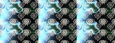 Raster illüstrasyon. Küçük çiçek sevimli çiçek desen. Sorun -suz.