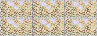 Kusursuz desen. El çizimi kelebekli moda raster yaz deseni. Raster illüstrasyonu. Kağıt, kumaş, ambalaj kağıdı ve duvar kağıdı tasarımı için sevimli bir arkaplan.