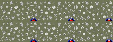 Tekstil için figür. Poster ya da kapak için arka plan. Yapraklı çizim şekli. Davetiye ve kartpostal tasarımı için dekoratif çiçek unsurları. Sevimli zarif çiçekler Raster illüstrasyonu.